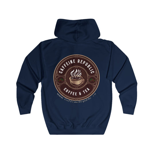 Caffeine Republic Full Zip Hoodie