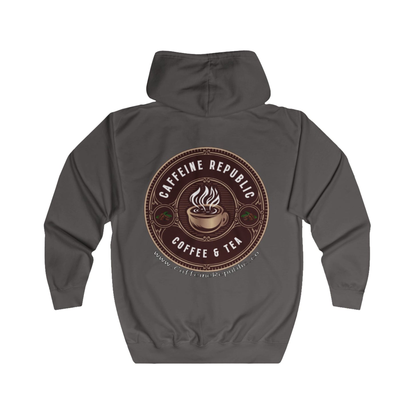 Caffeine Republic Full Zip Hoodie