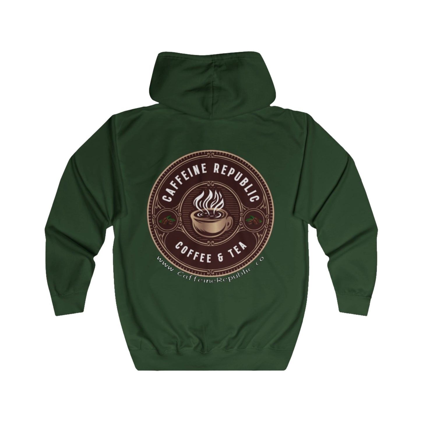 Caffeine Republic Full Zip Hoodie