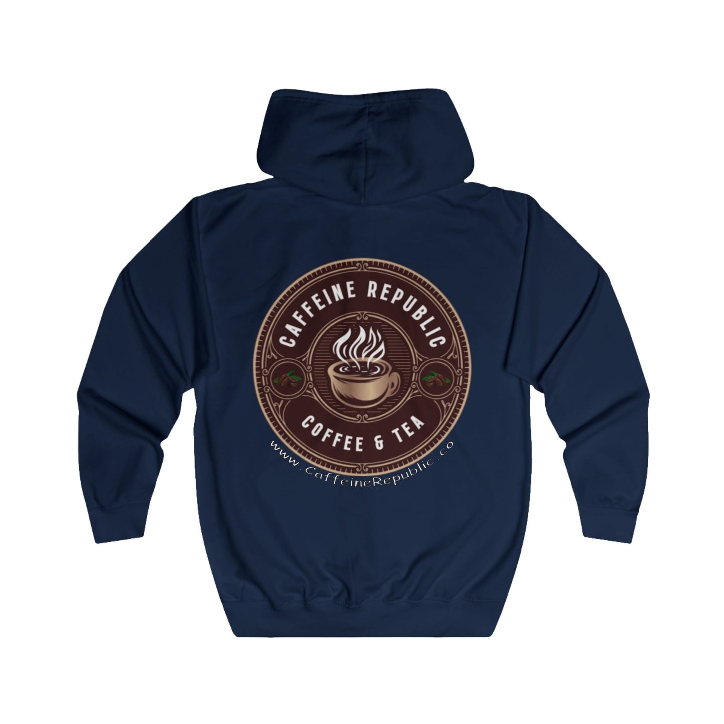 Caffeine Republic Full Zip Hoodie