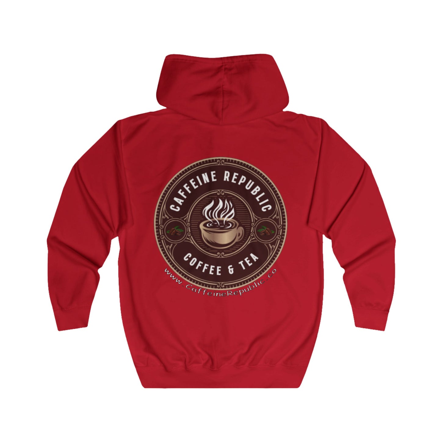 Caffeine Republic Full Zip Hoodie