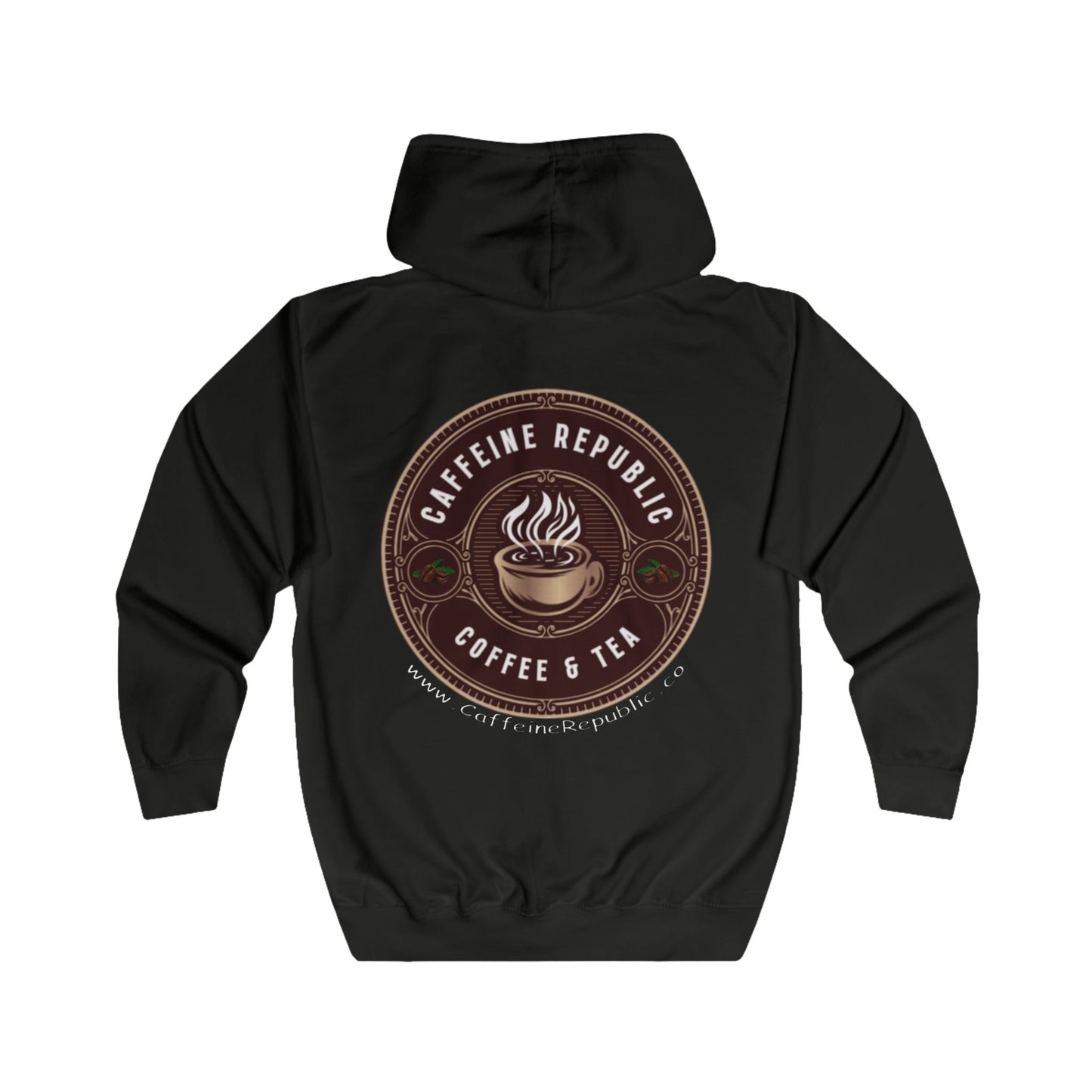 Caffeine Republic Full Zip Hoodie