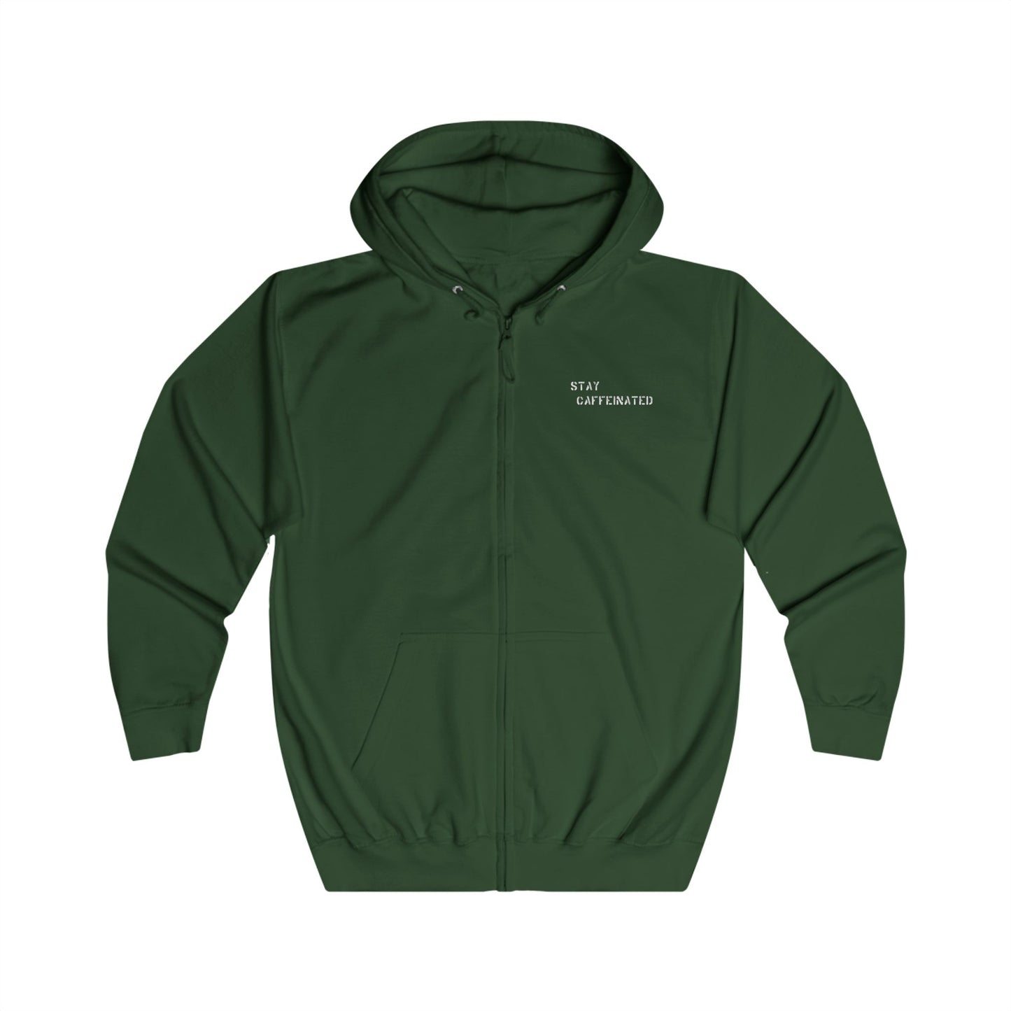 Caffeine Republic Full Zip Hoodie