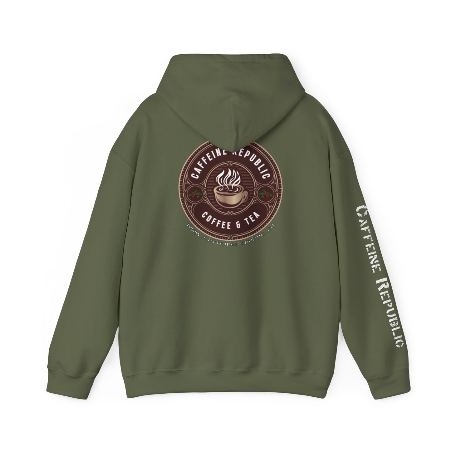 Caffeine Republic Logo Hoodie