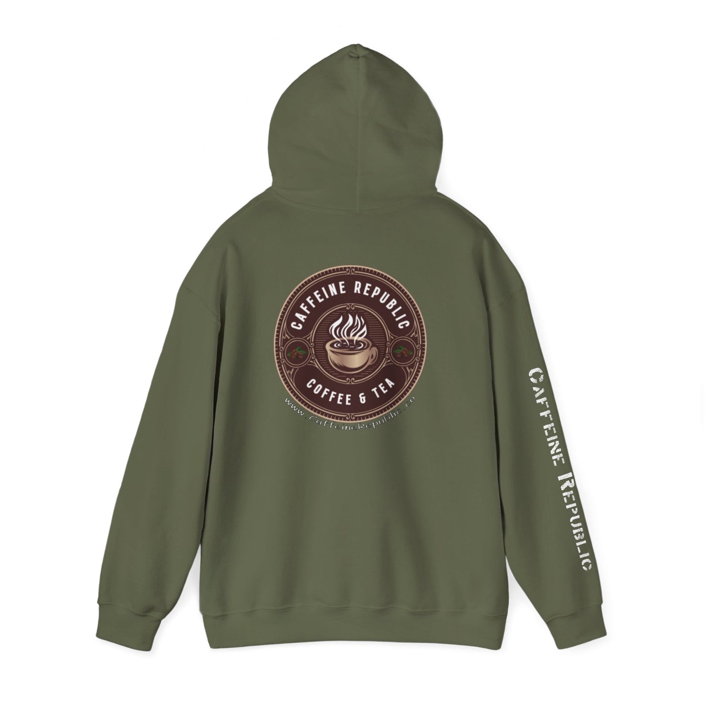 Caffeine Republic Logo Hoodie