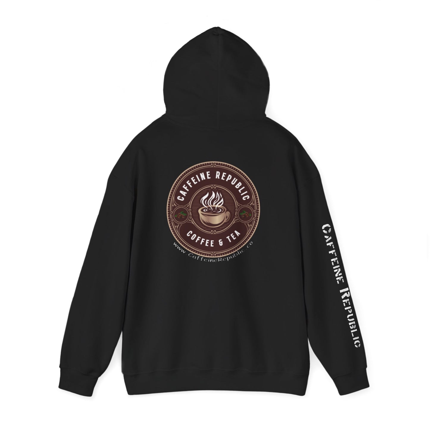 Caffeine Republic Logo Hoodie