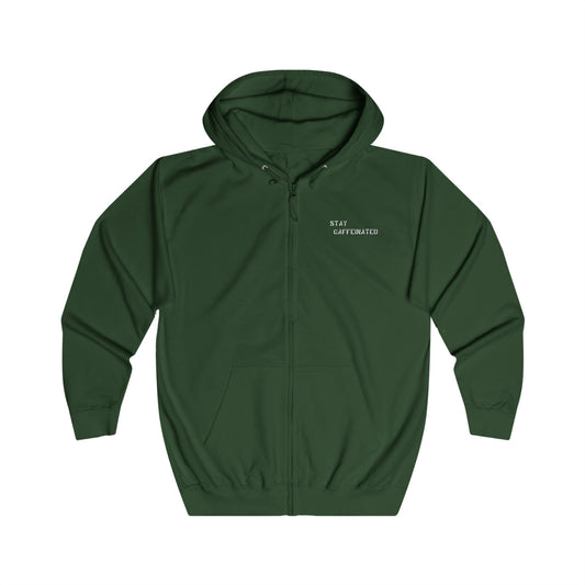 Caffeine Republic Full Zip Hoodie